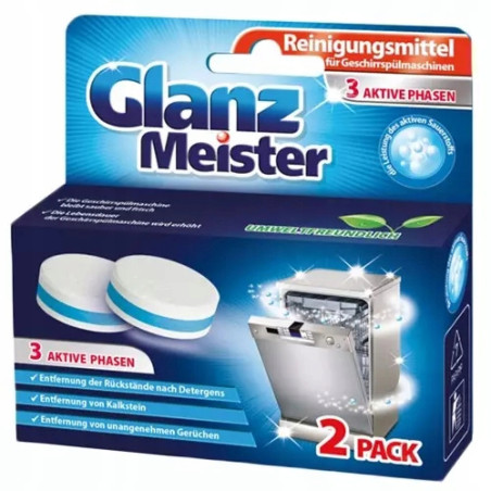 Glanz Meister tabletki do czyszczenia zmywarki2szt