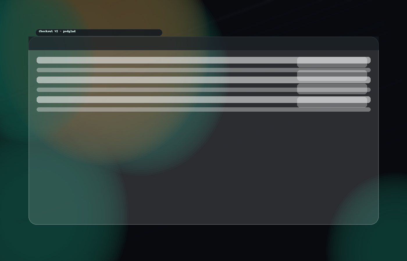 Podgląd Checkout V2